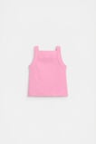 Core Logo Rib Tank  Candy Pink  hi-res