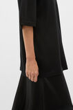 Australian Merino Oversized Tee  Black  hi-res