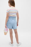 Paperbag Short  Light Wash  hi-res