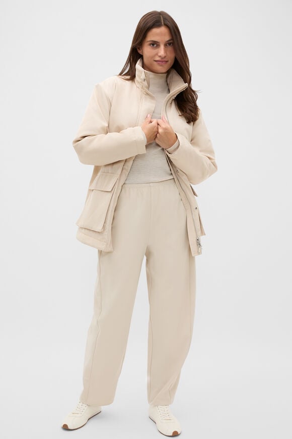 Easy Barrel Leg Pant  Vanilla Cream  hi-res