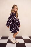 Cord Floral Dress  Cacao  hi-res