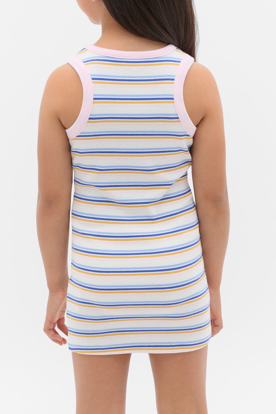 Logo Rib Dress  Multi
