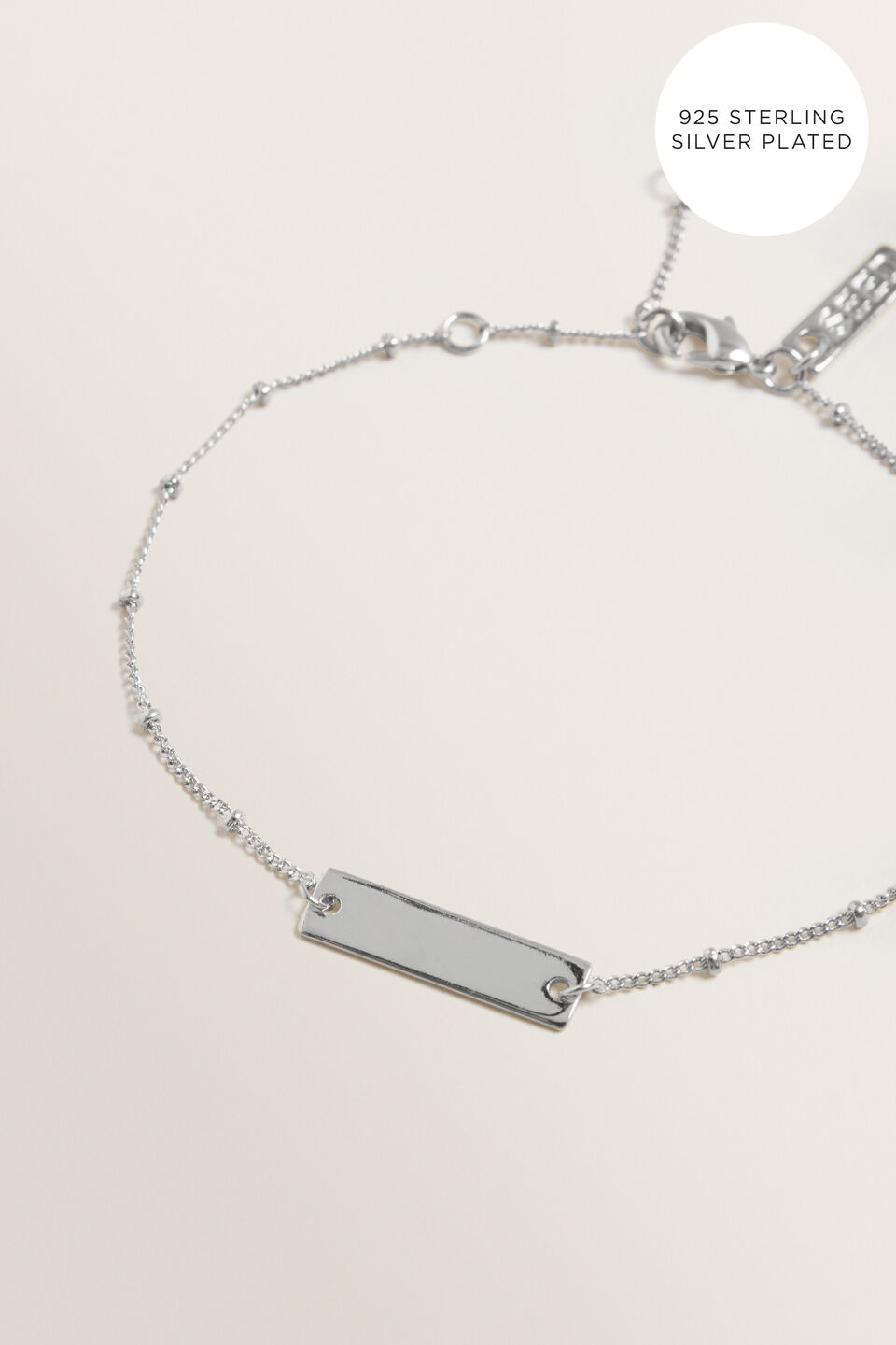 Fine Bar Bracelet  
