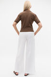 Cotton Wide Rib Polo Knit  Pinecone  hi-res