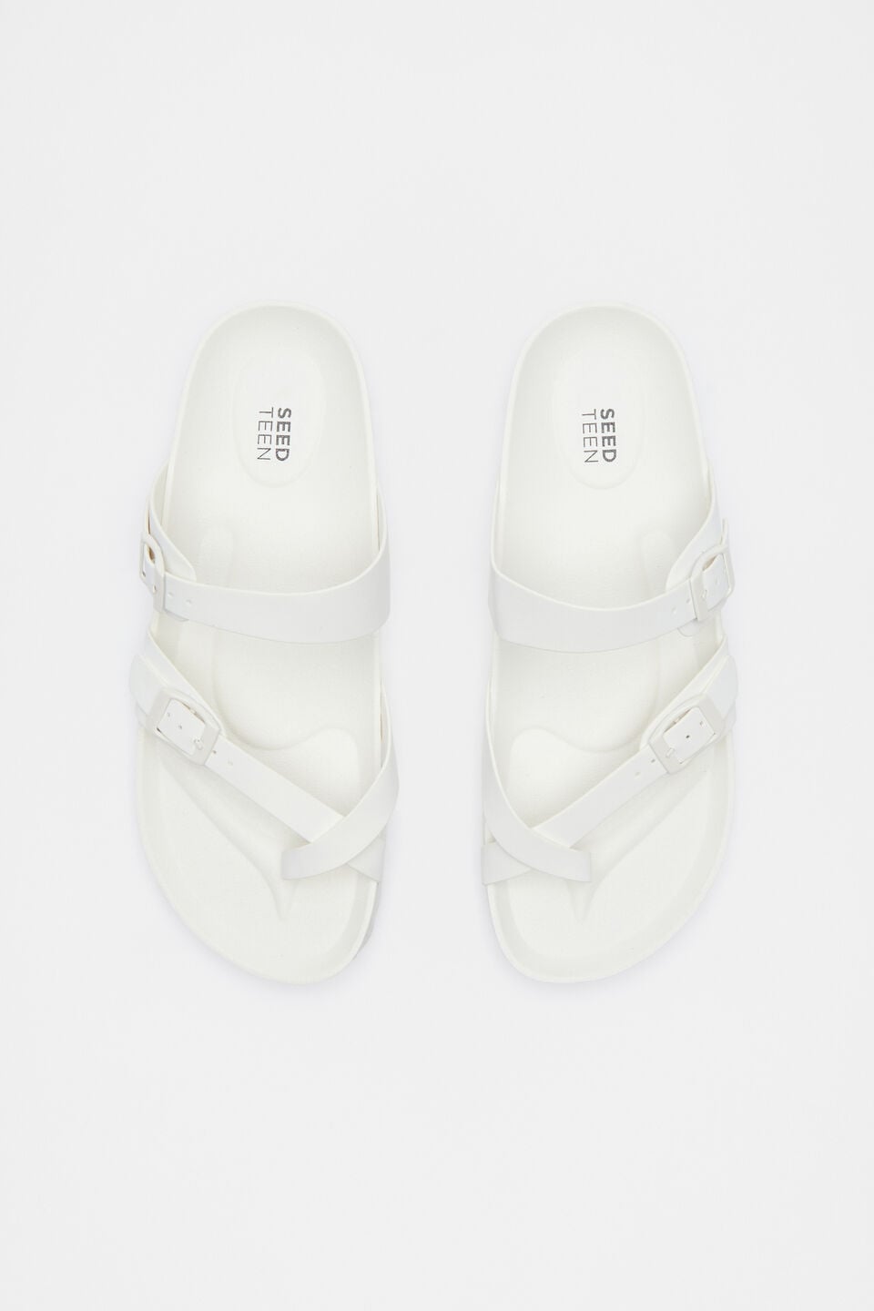Cross Strap Slide  Canvas