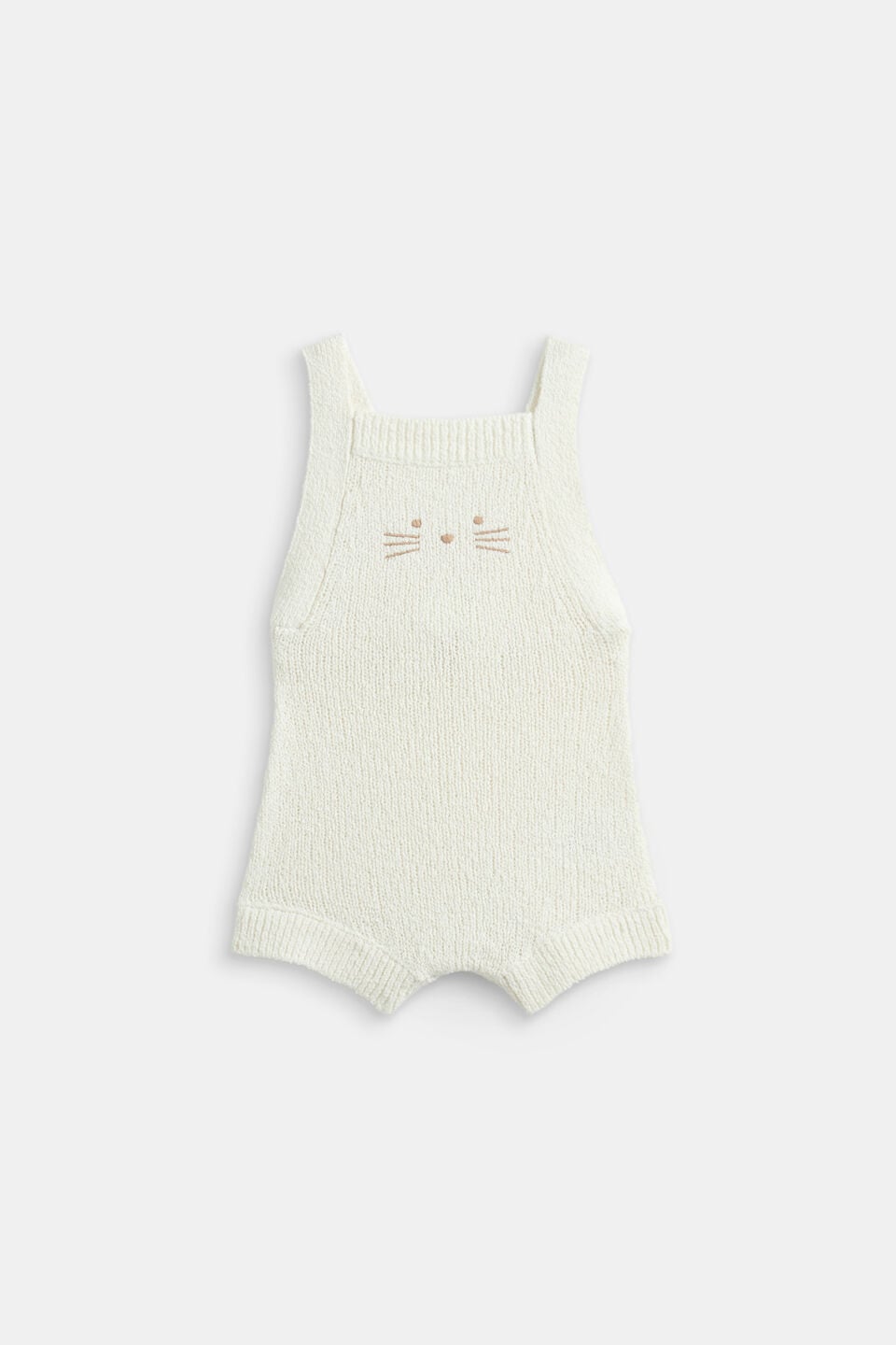 Boucle Bunny Romper  Classic Cream