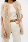Naomi Leather Hip Belt  Caramel  hi-res