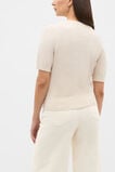 Australian Merino Crew Neck Tee  Mist Marle  hi-res