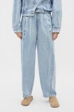 Denim Barrel Leg Jogger  Breeze Blue Wash  hi-res