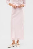 Crinkled Satin Lace Detail Skirt  Primrose  hi-res