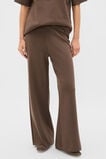 Knitted Rib Side Pant  Chestnut  hi-res