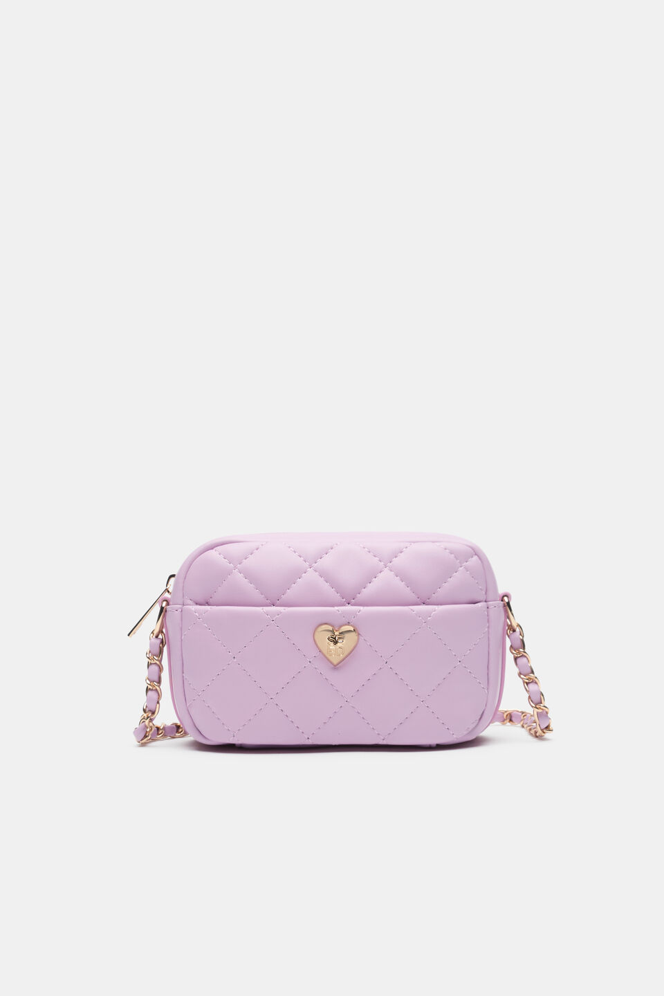 Quilted Heart Bag  Orchid