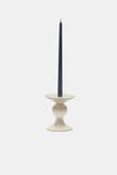 Tall Taper Candle Set of 2  Vintage Indigo  hi-res