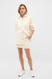 Corduroy Mini Skirt  Coconut Cream  hi-res