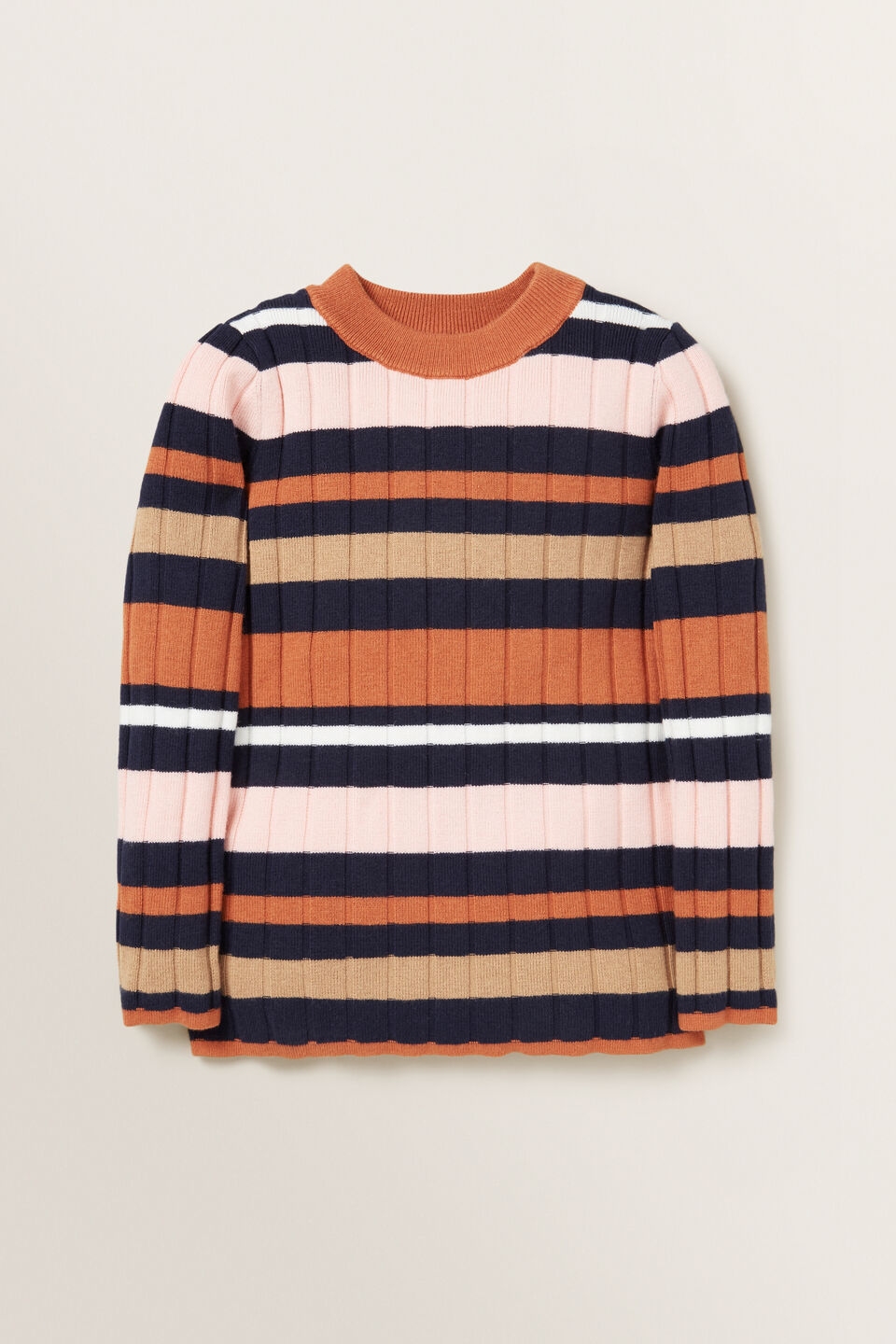 Rib Sweater  