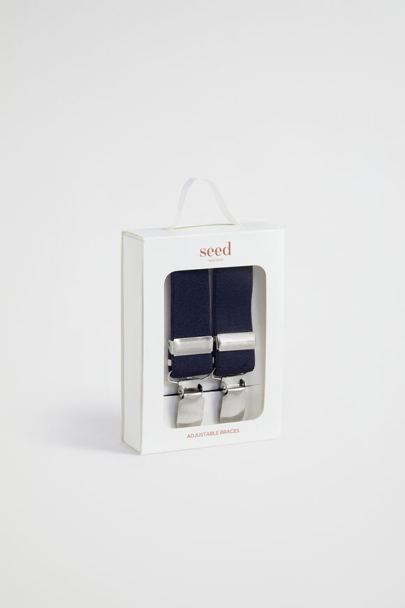 Elastic Braces  Midnight Blue  hi-res