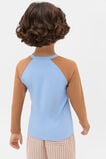 Colourblock Rashvest  Cloud Blue  hi-res
