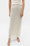 Sequin Mesh Skirt  Frappe  hi-res