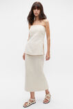 Tweed Pencil Skirt  Vanilla Cream  hi-res