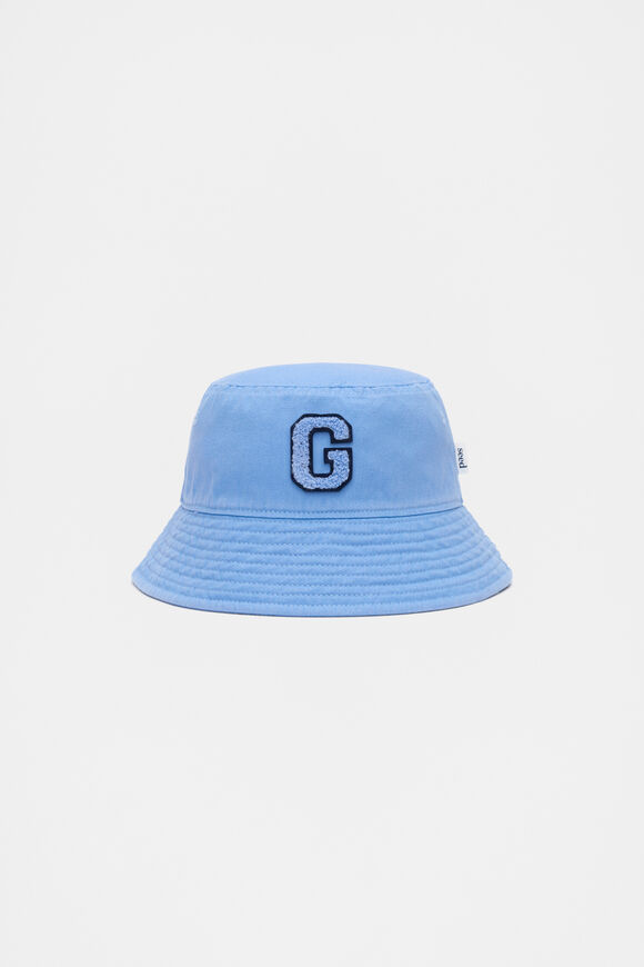Blue Initial Bucket Hat  G  hi-res