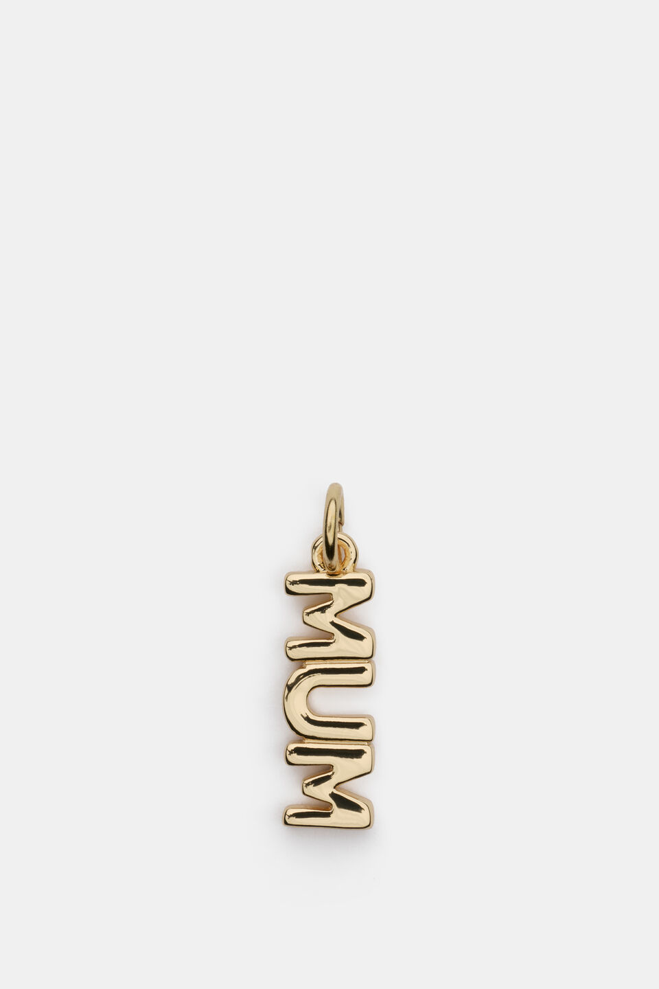 The Charm Collection Mum  Gold