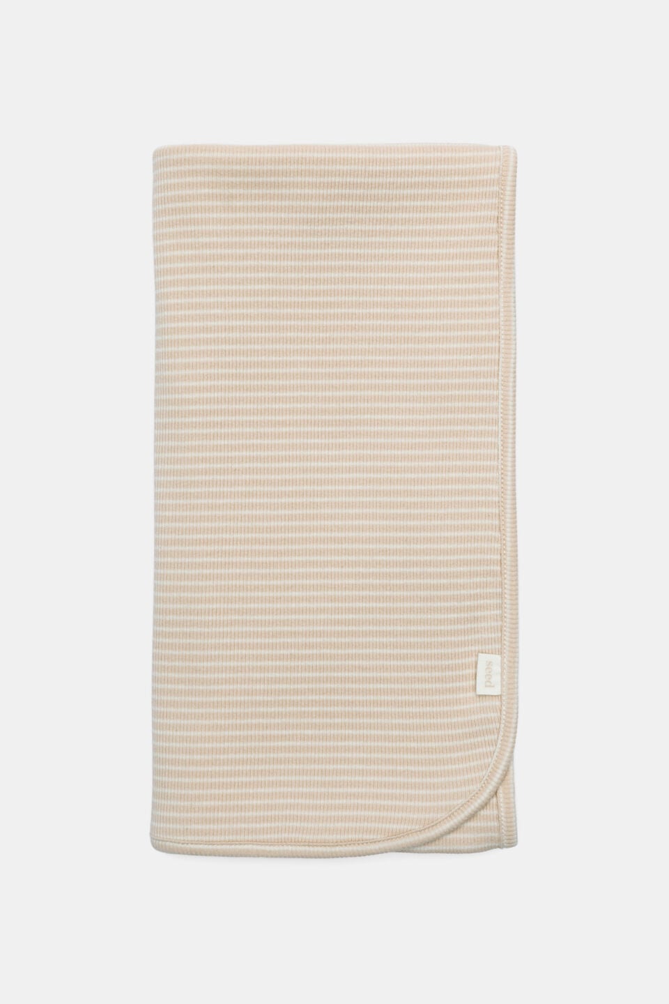Core Rib Logo Wrap  Sand Stripe