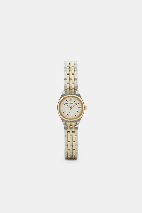 Seed Metal Watch  Gold Silver  hi-res