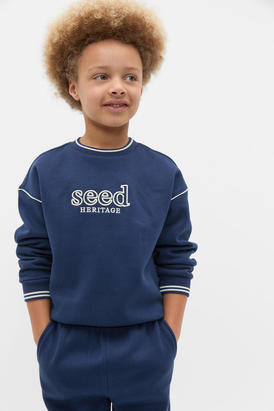 Core Logo Sweat  French Navy
