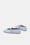 Arlo Ballet Flat  Arctic Blue Suede  hi-res