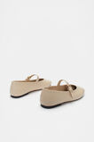 Reagan Ballet Flat  Vanilla  hi-res