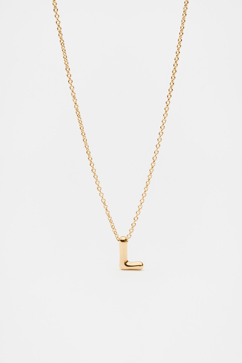 Bubble Letter Necklace  L