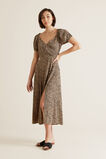 Off Shoulder Animal Dress    hi-res