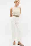 Brushed Cashmere Button Vest  Oat Marle  hi-res