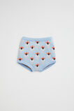 Knit Floral Bloomer  Pale Blue  hi-res