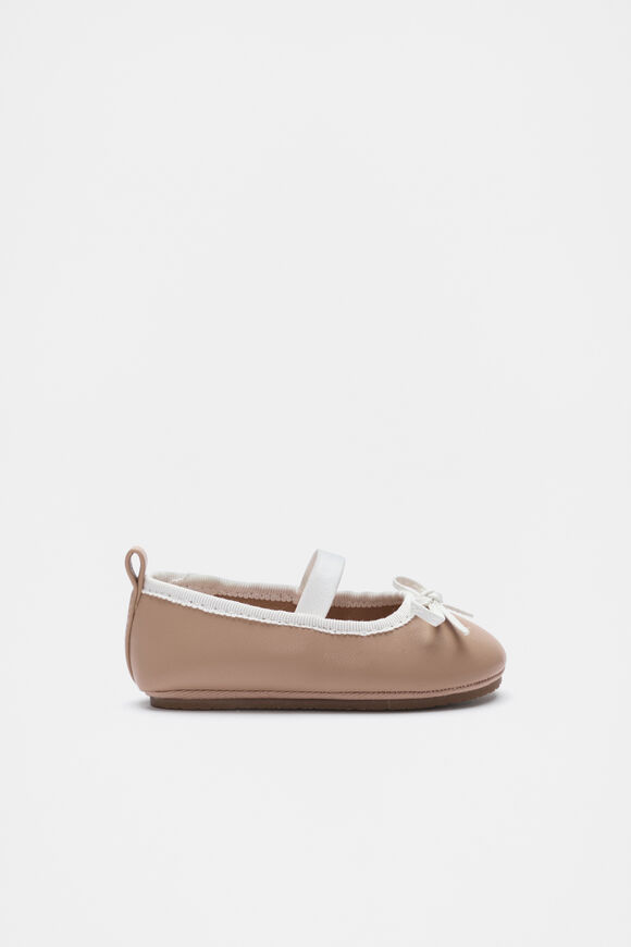 Mini Two Tone Ballet  Caramel  hi-res
