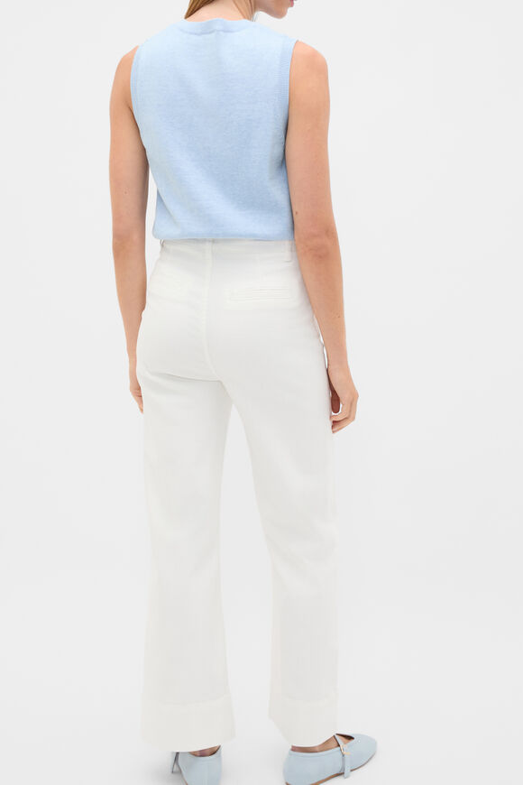 Core Wide Leg Pocket Jean  Cloud Cream  hi-res