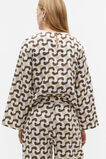 Chain Geo Linen Pleat Pant  Chain Geo  hi-res