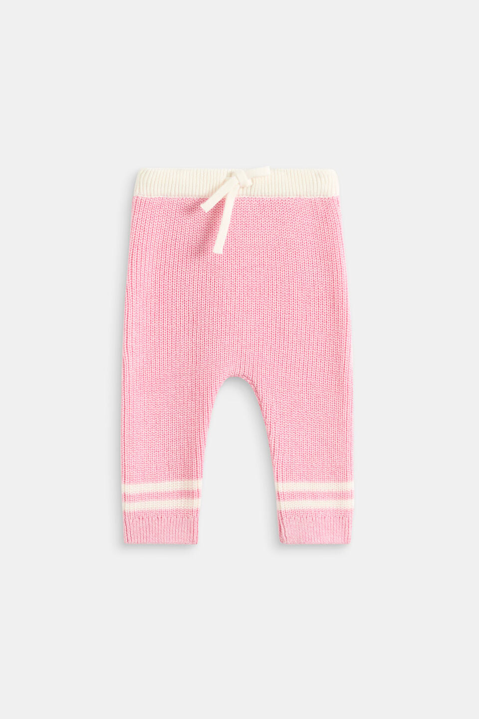 Sporty Knit Pant  Classic Cream