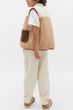 Polar Fleece Reversible Vest  Moonstone  hi-res
