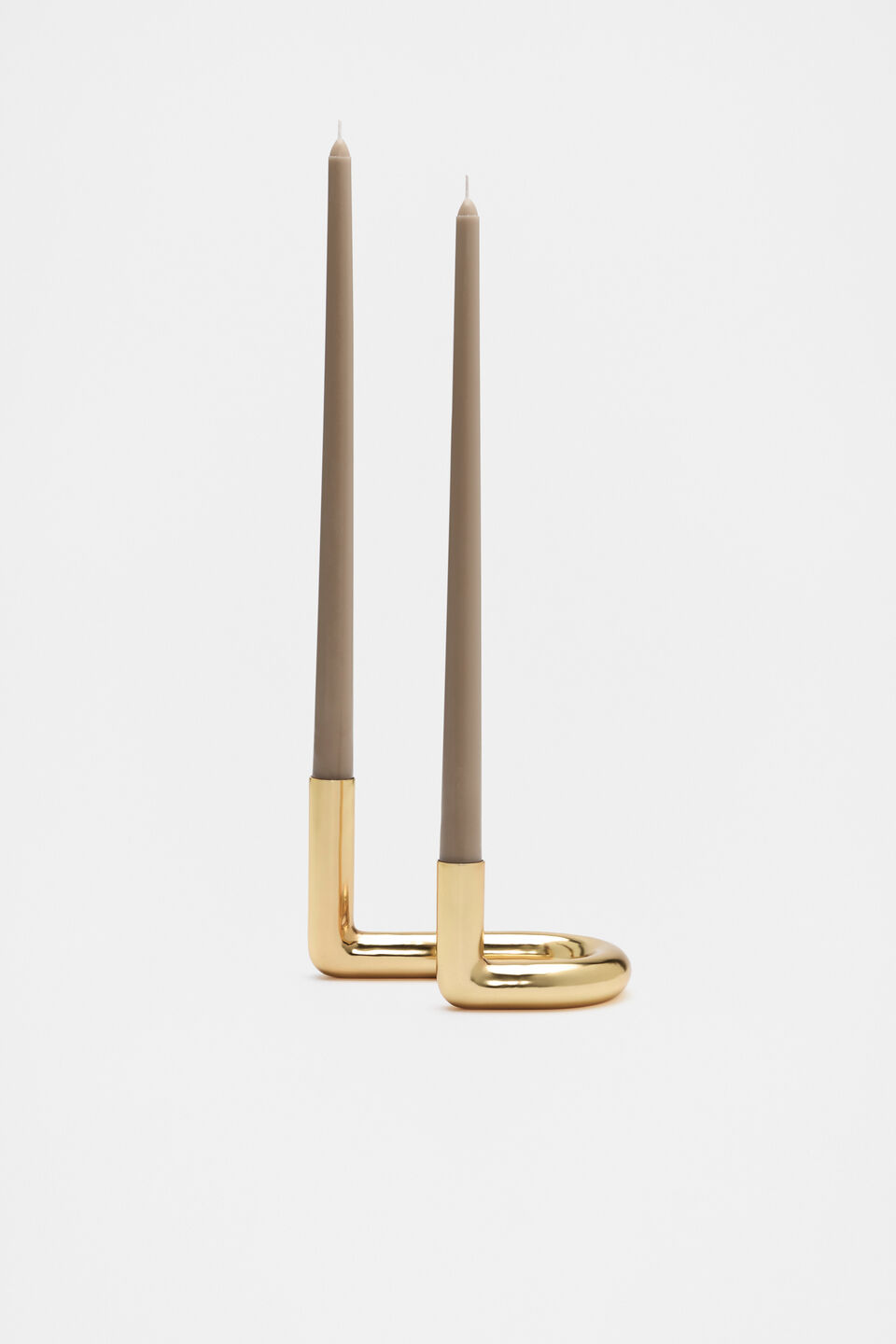 Tall Taper Candle Set of 2  Rye