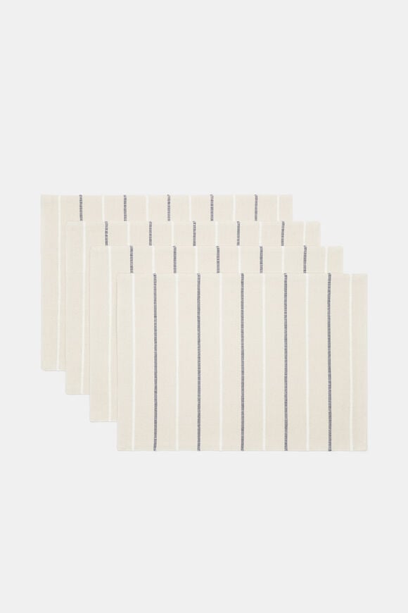 Isla Placemat Set of 4  Meringue  hi-res