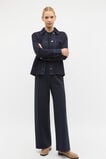 Double Knit Denim Jacket  Twilight Blue  hi-res