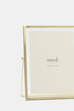 Miles Small Photo Frame  Gold  hi-res