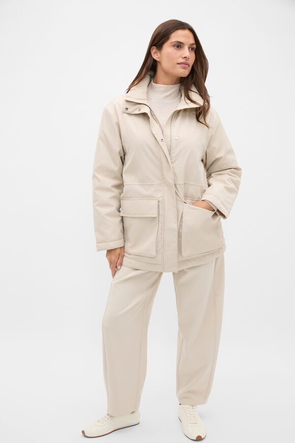 Reversible Puffer Jacket  Vanilla Cream  hi-res