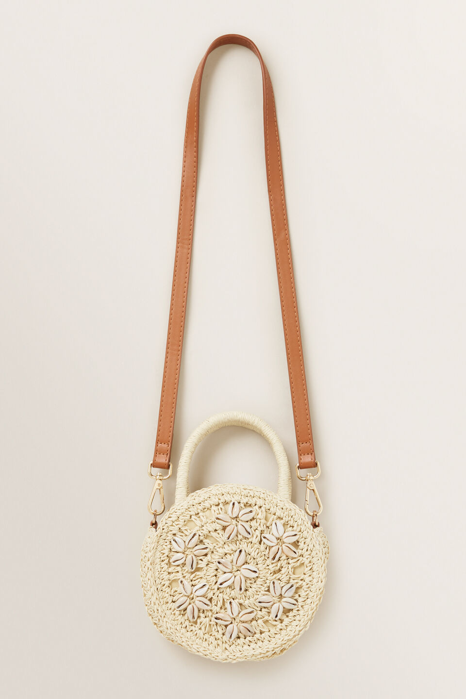Straw Circle Bag  