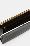 Leather Box Clutch  Black  hi-res