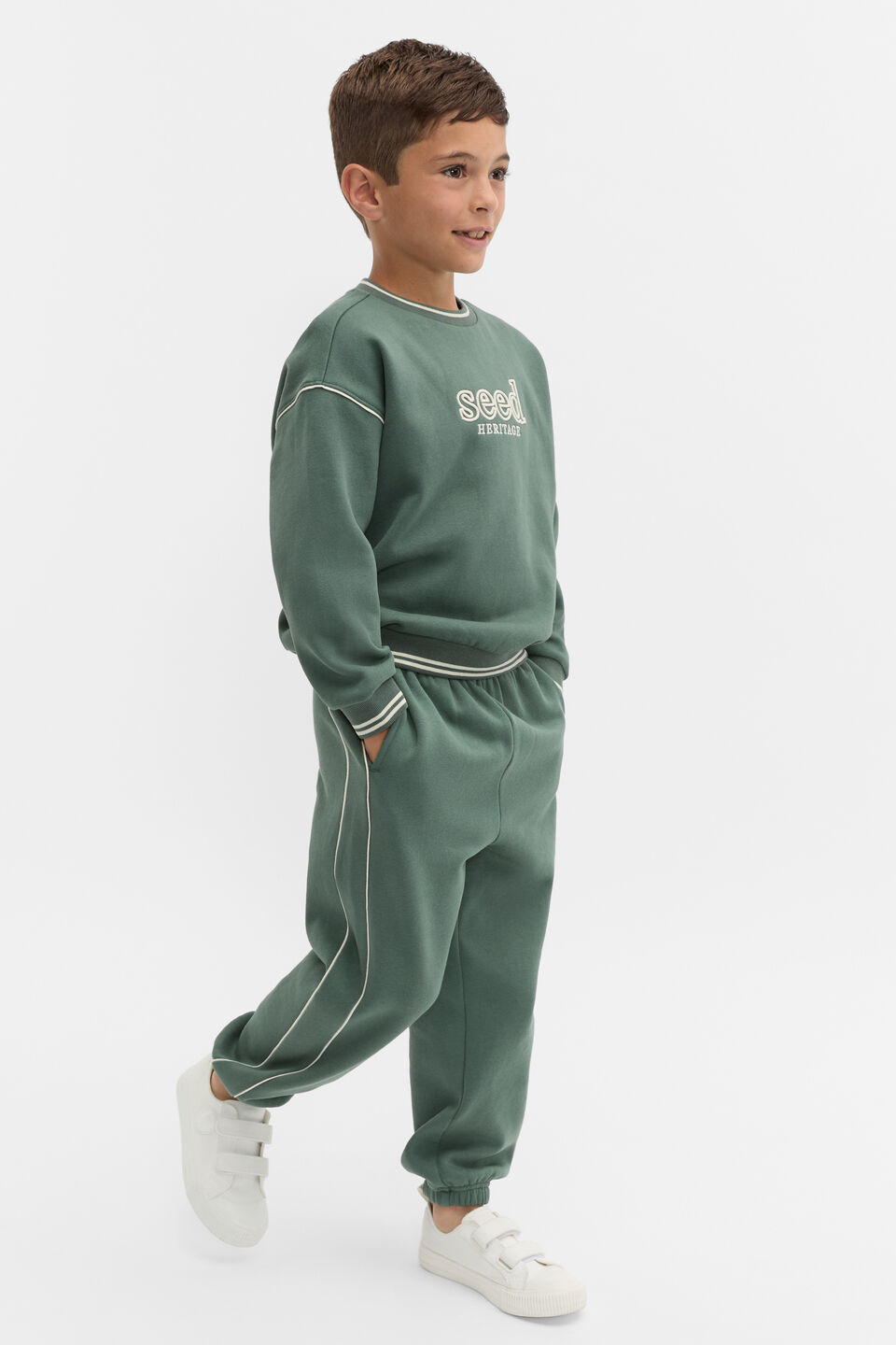 Core Logo Track Pant  Forest