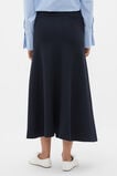 Double Knit Midi Skirt  Twilight Blue  hi-res