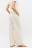 Textured Denim Tailored Jean  Buttercream  hi-res