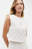 Boucle Vest  Cloud Cream  hi-res